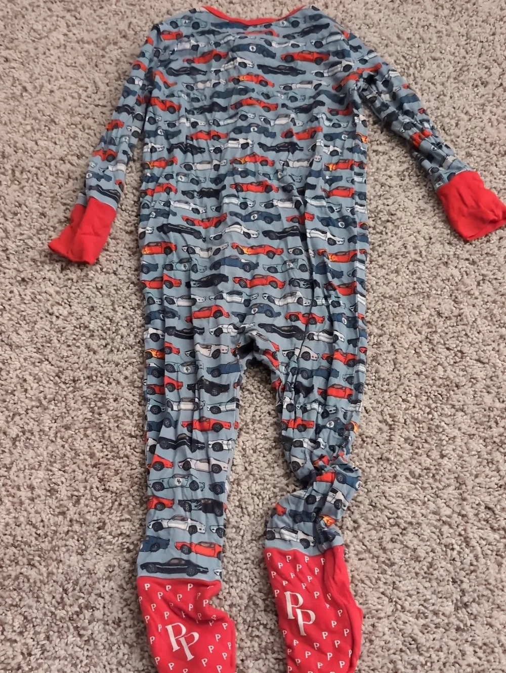 Posh Peanut Cars Footies Sleeper